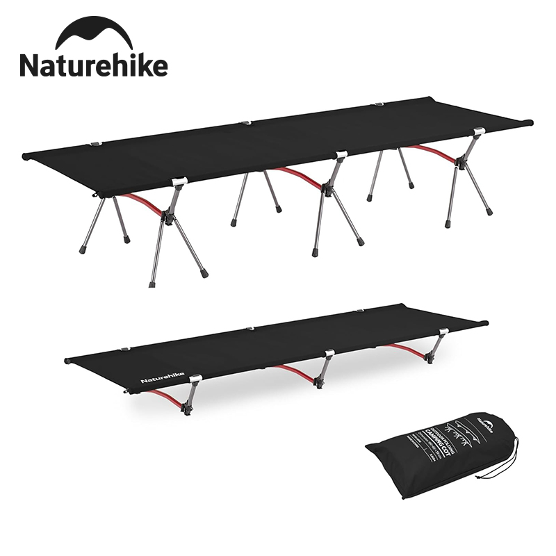Outdoor Camping Cot - Cama de Camping Plegable Naturehike, Altura