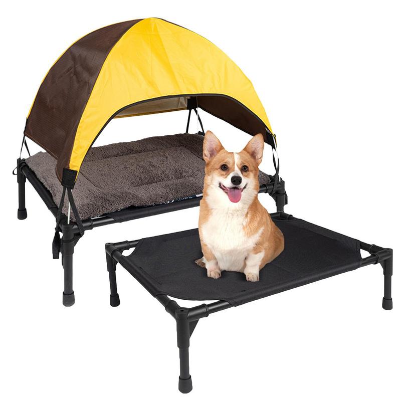 Outdoor Camping Cot - Cama para perro elevada al aire
