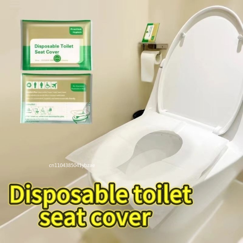 Outdoor Camping Toilet - 10-120 Uds cubierta de asiento de