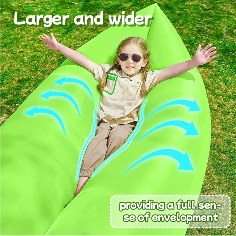 Outdoor Camping Couch - Sofá Inflable Portátil, Impermeable, de Inflado