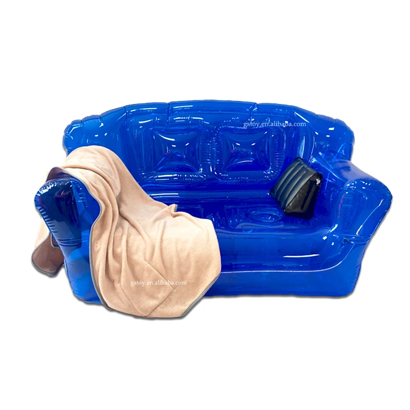 Outdoor Camping Couch - Sofá Cama Inflable Transparente para Acampar