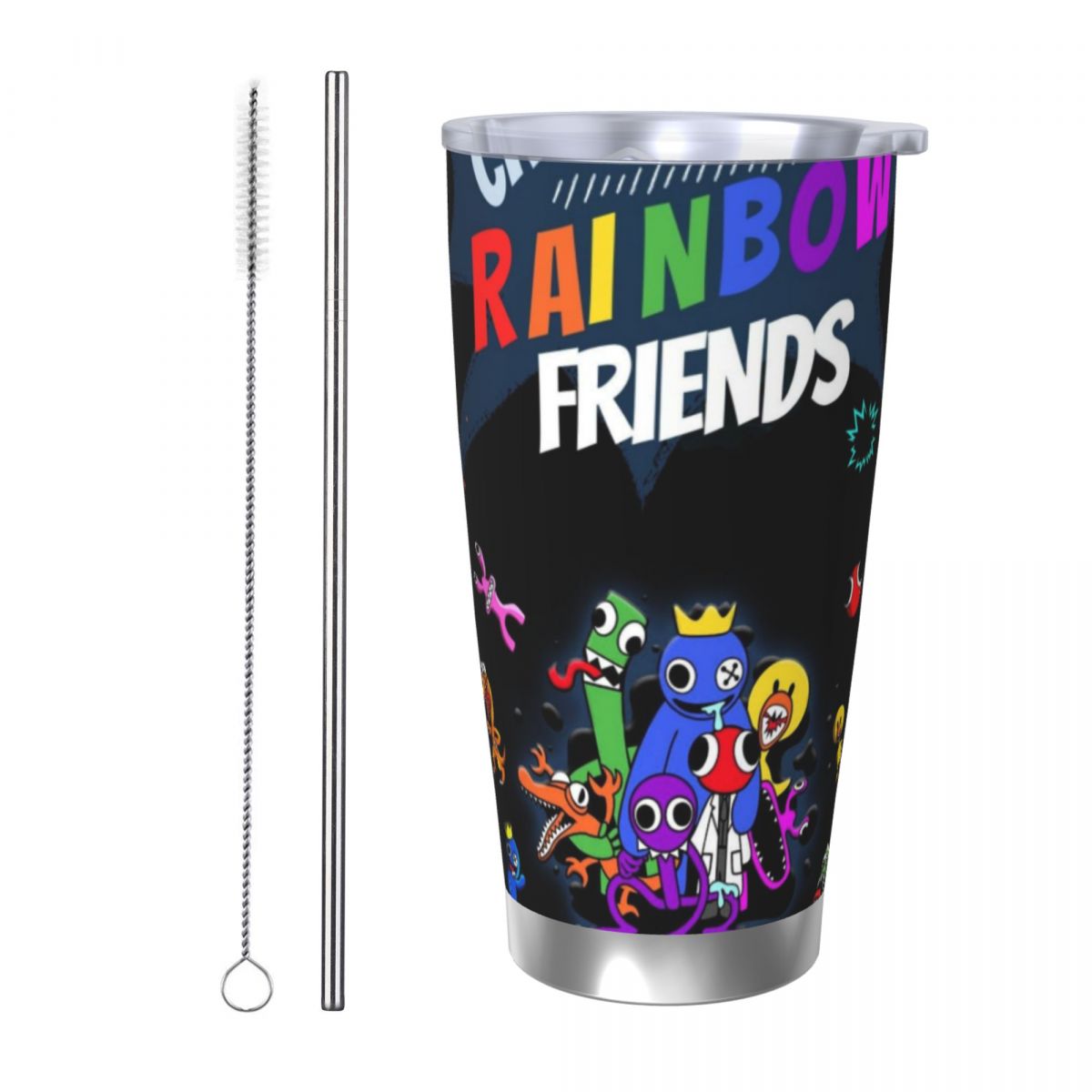 Vacuum Insulated Flask - R-Rainbow-Friends - Taza Térmica de Acero