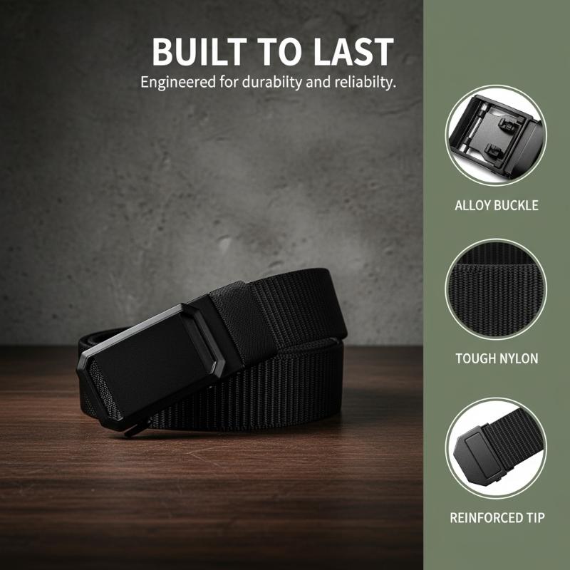 Outdoor Camping Activities For Adults - Cinturón de Nylon para Hombre con