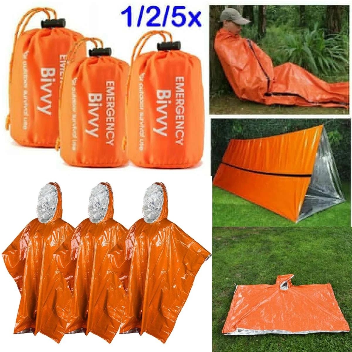 Outdoor Camping Activities For Adults - Saco de dormir de emergencia térmico