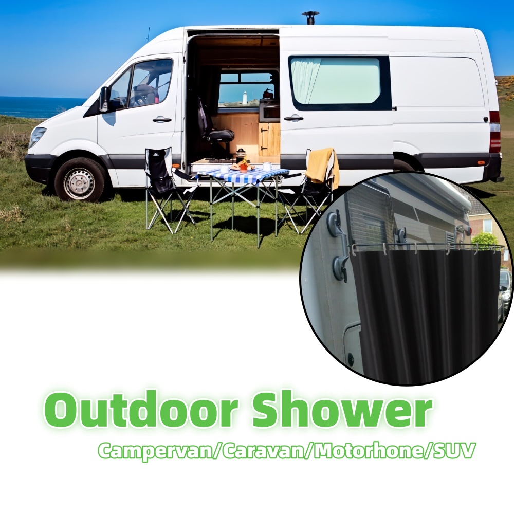 Outdoor Camping Shower - Cortina de ducha para acampar al