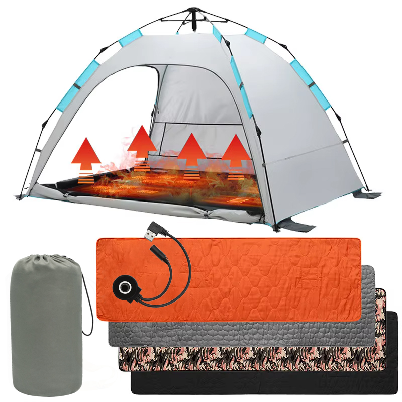 Outdoor Camping Cot - Estera para dormir con calefacción USB