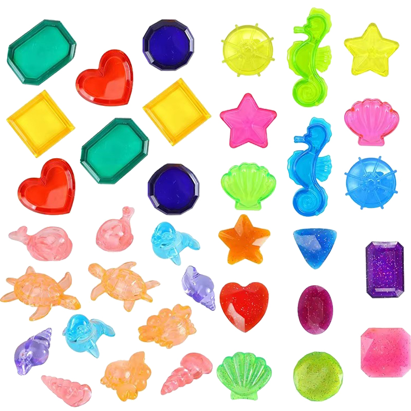 Outdoor Camping Games For Kids - Juguete de gemas de plástico de