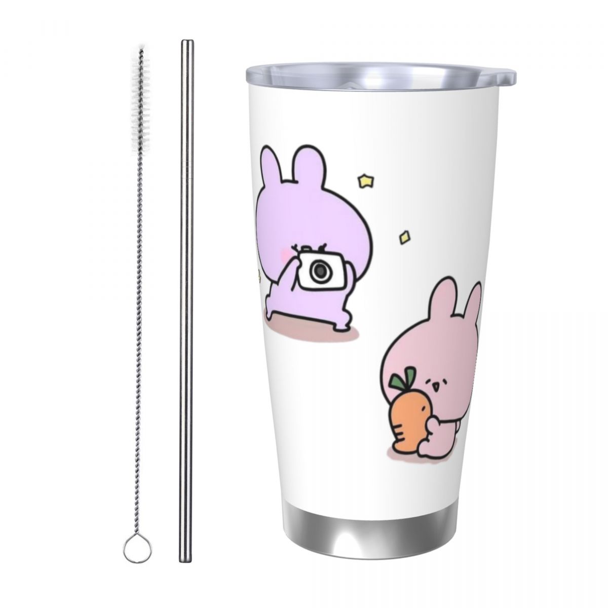 Vacuum Insulated Flask - Asamimichaan Linda Taza Térmica de Acero