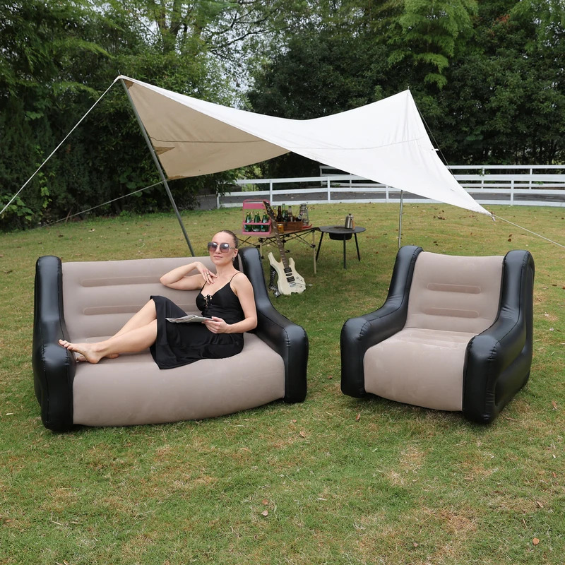 Colchón de Aire, Sofá Inflable - Outdoor Camping Couch reseña y precio
