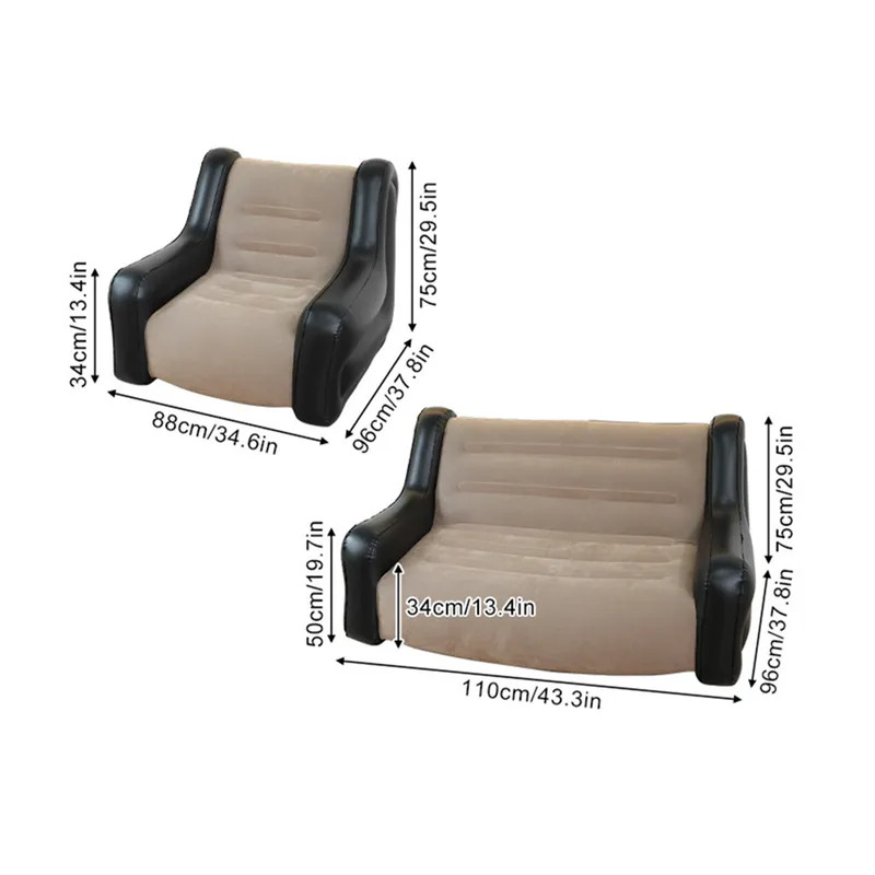 Colchón de Aire, Sofá Inflable - Outdoor Camping Couch reseña y precio