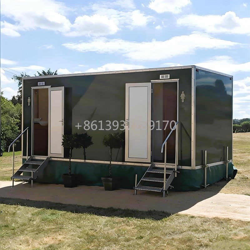 Remolque de Baño Móvil con Lav - Outdoor Camping Toilet reseña y precio