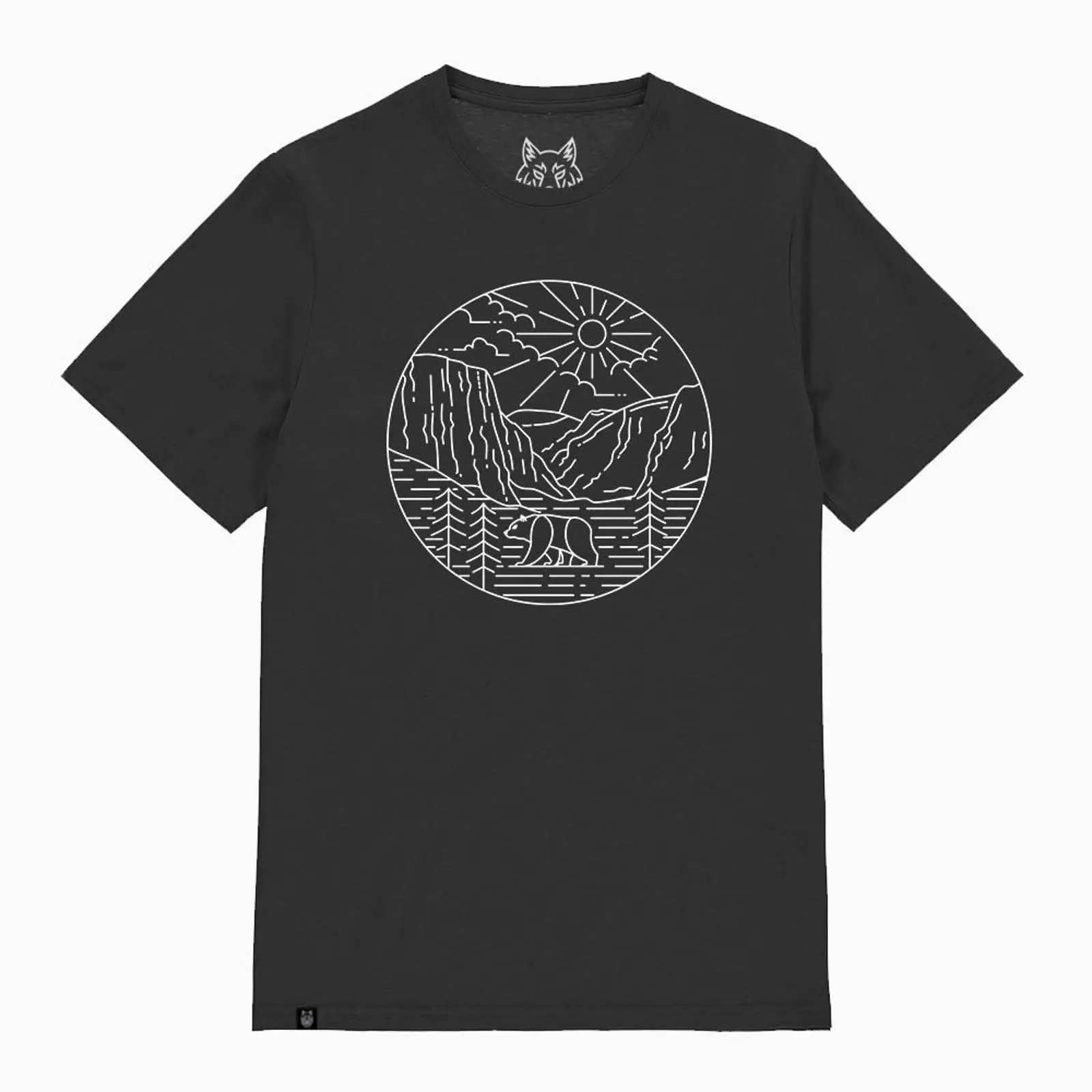 Camiseta con diseño minimalist - Outdoor Camping Yosemite reseña y precio