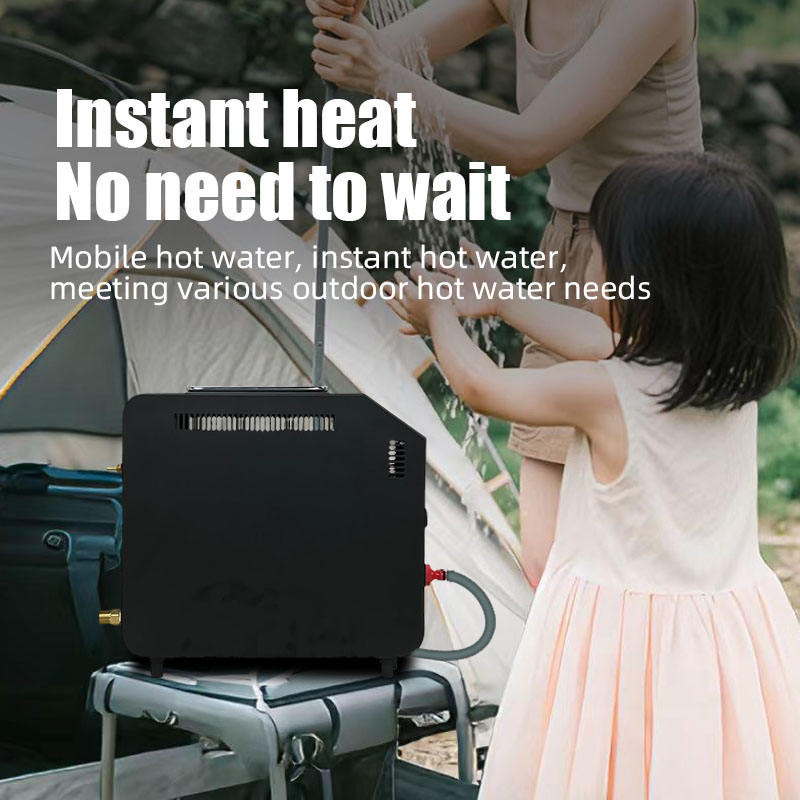 Calentador de agua portátil si - Outdoor Camping Shower reseña y precio