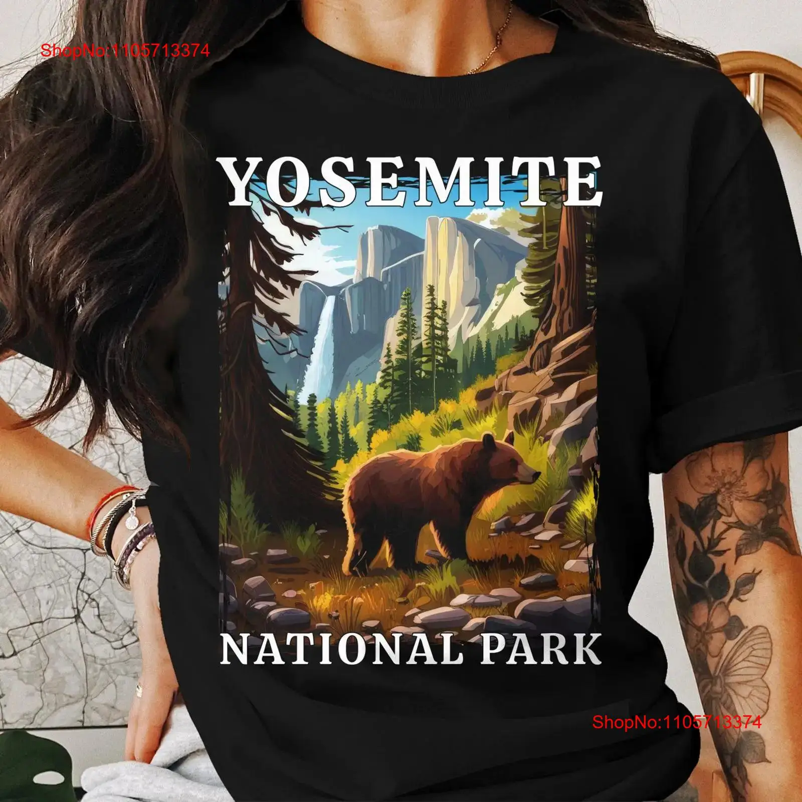 Camiseta de camping del Parque - Outdoor Camping Yosemite reseña y precio