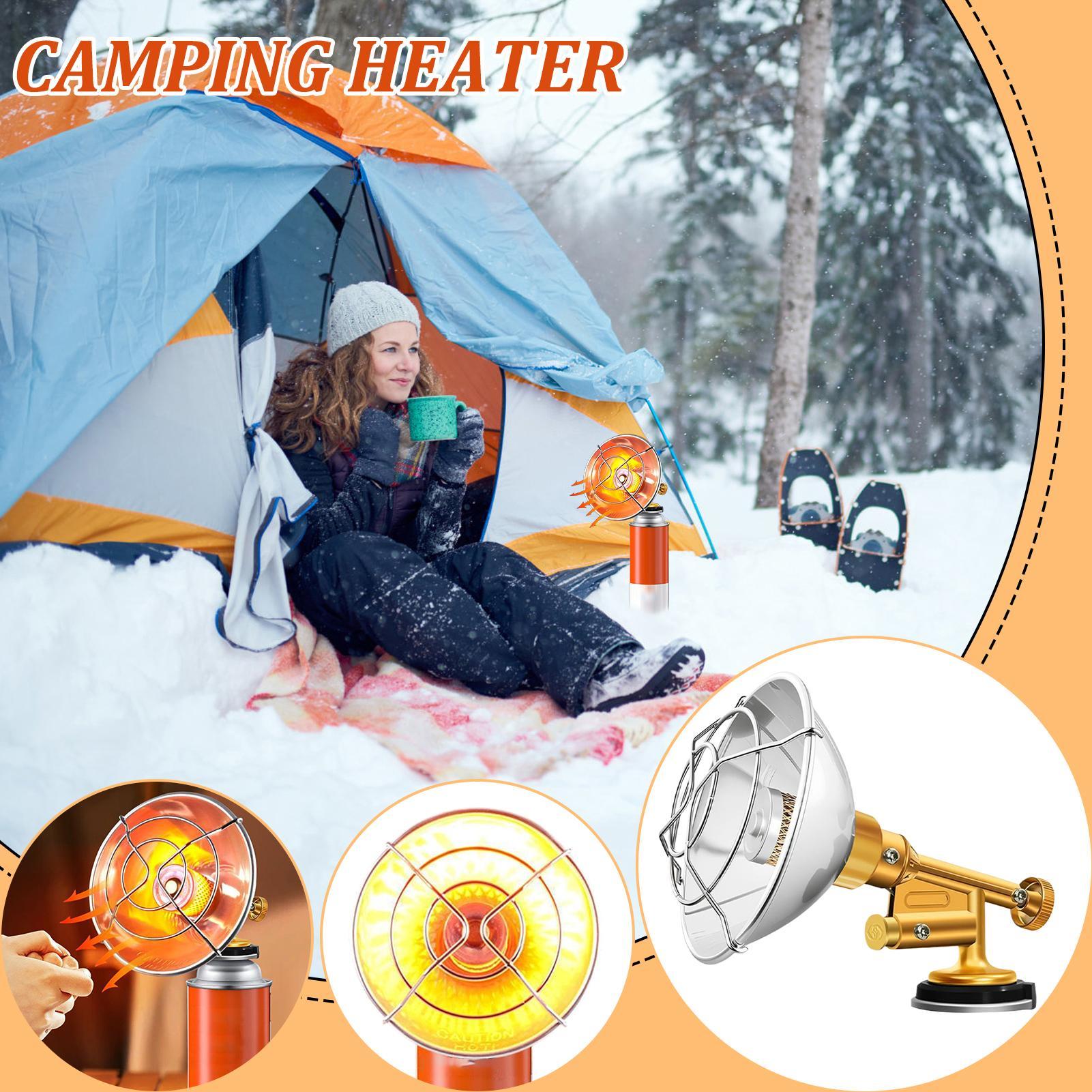 Calentador portátil para acamp - Outdoor Camping Gas Heater reseña y precio