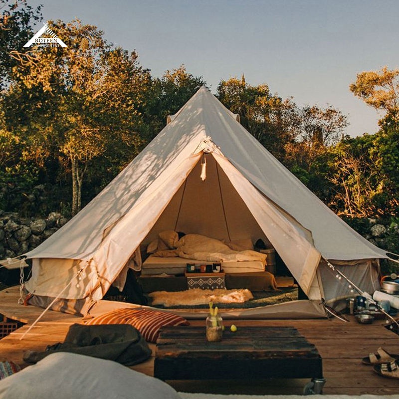 Carpa de lona tipo yurta para  - Outdoor Yurt Camping reseña y precio