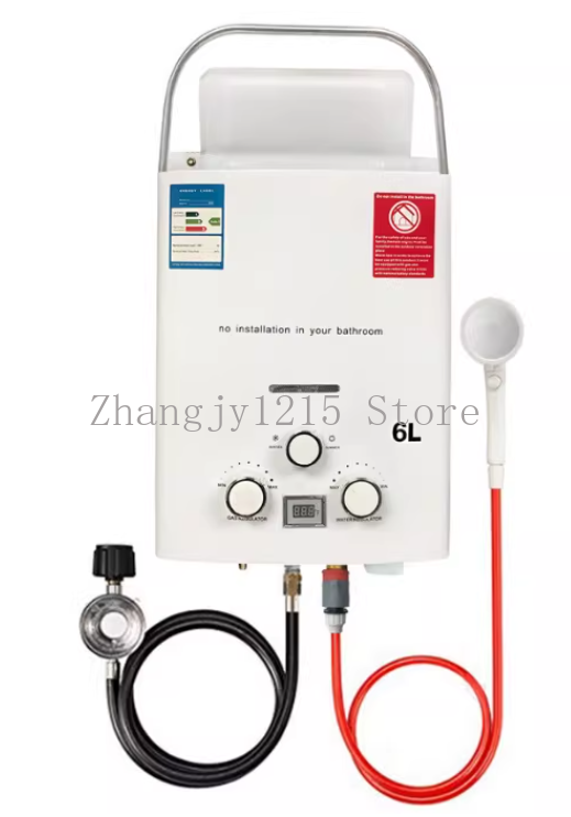 Calentador de agua sin tanque  - Outdoor Camping Gas Heater reseña y precio