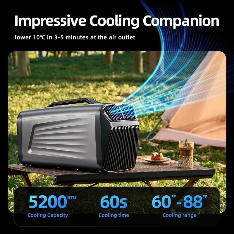 Aire Acondicionado Portátil de - Outdoor Camping Air Conditioner reseña y precio
