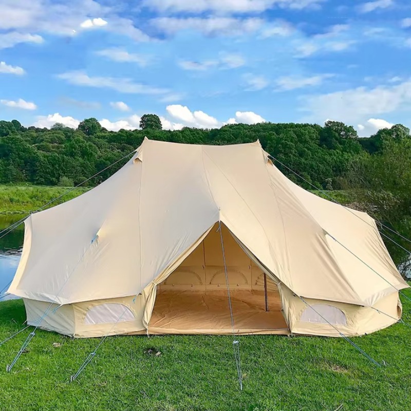 Tienda de Campaña de Lona de A - Outdoor Yurt Camping reseña y precio