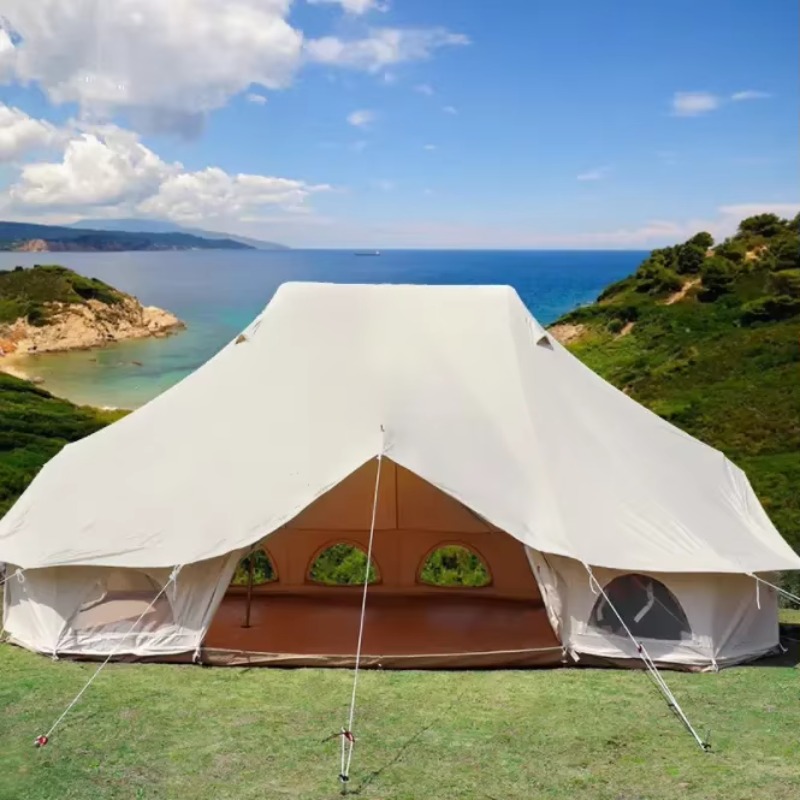 Tienda de Campaña de Lona de A - Outdoor Yurt Camping reseña y precio