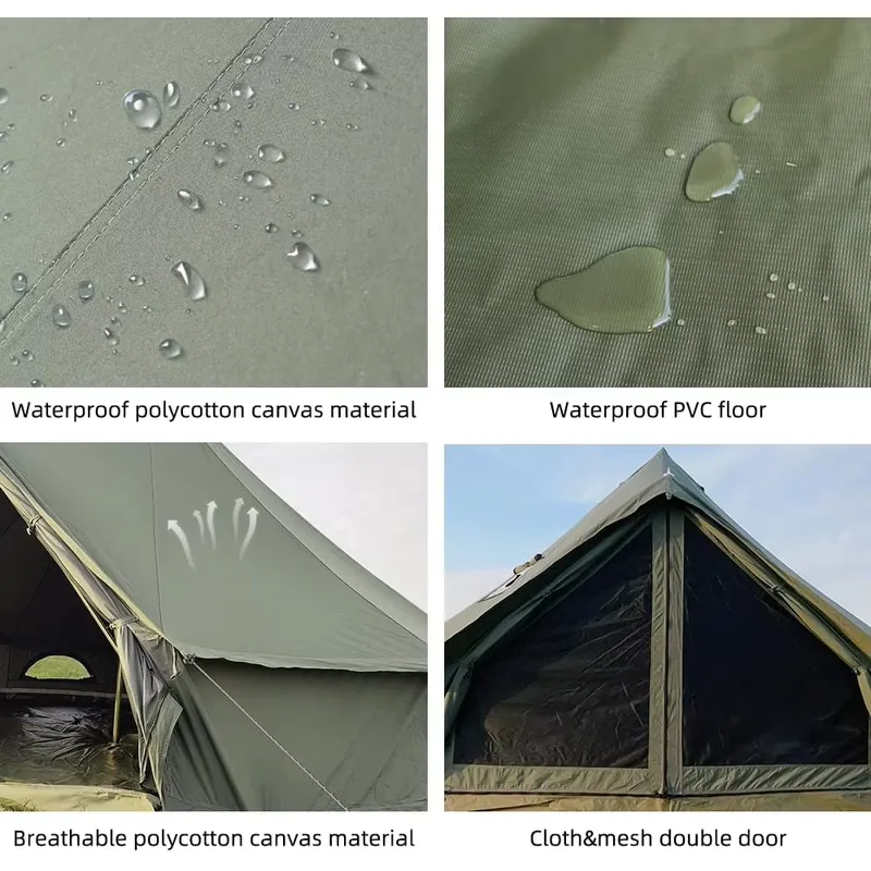 Carpa Yurt Grande para Acampar - Outdoor Yurt Camping reseña y precio
