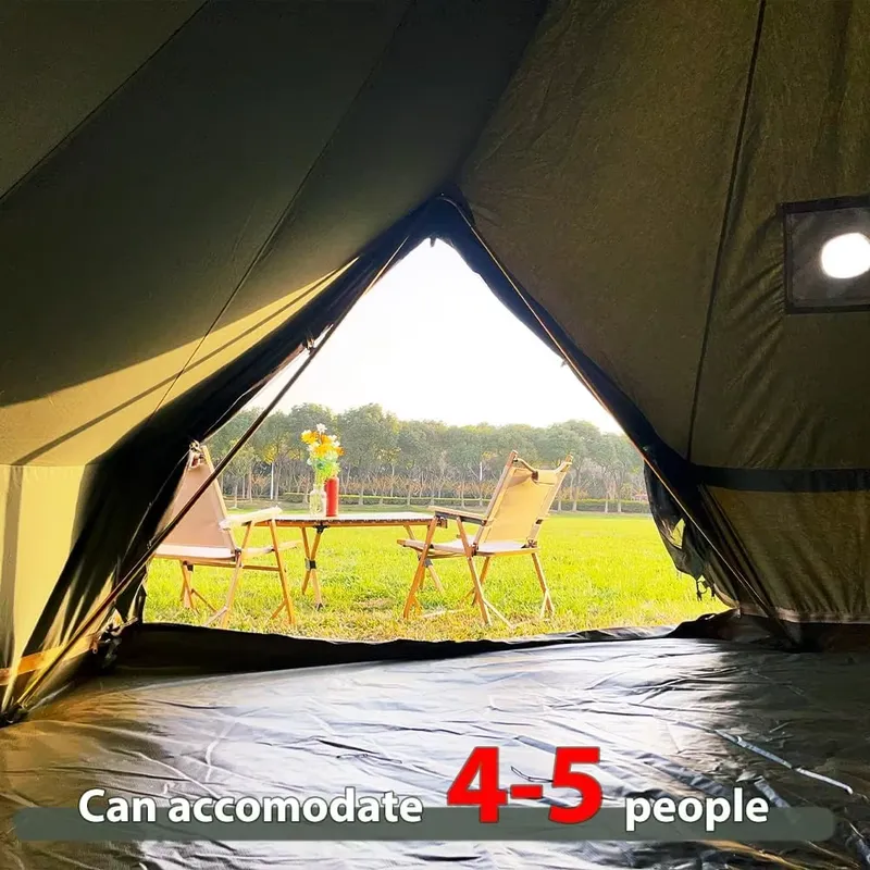 Carpa Yurt Grande para Acampar - Outdoor Yurt Camping reseña y precio