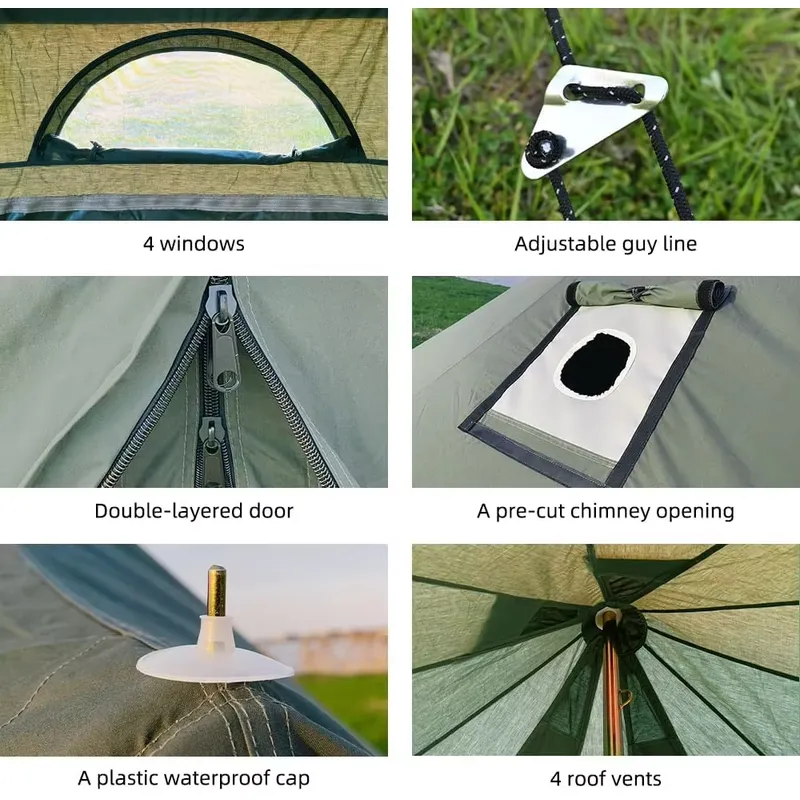Carpa Yurt Grande para Acampar - Outdoor Yurt Camping reseña y precio