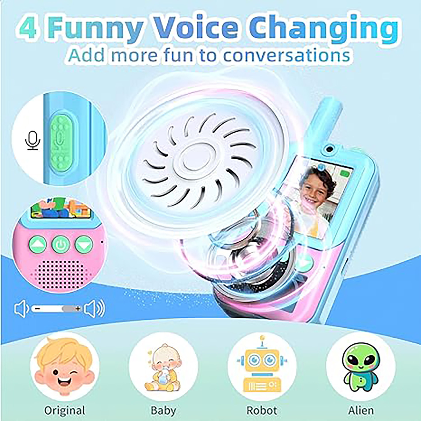 Walkie Talkies Recargables par - Outdoor Camping Games For Kids reseña y precio