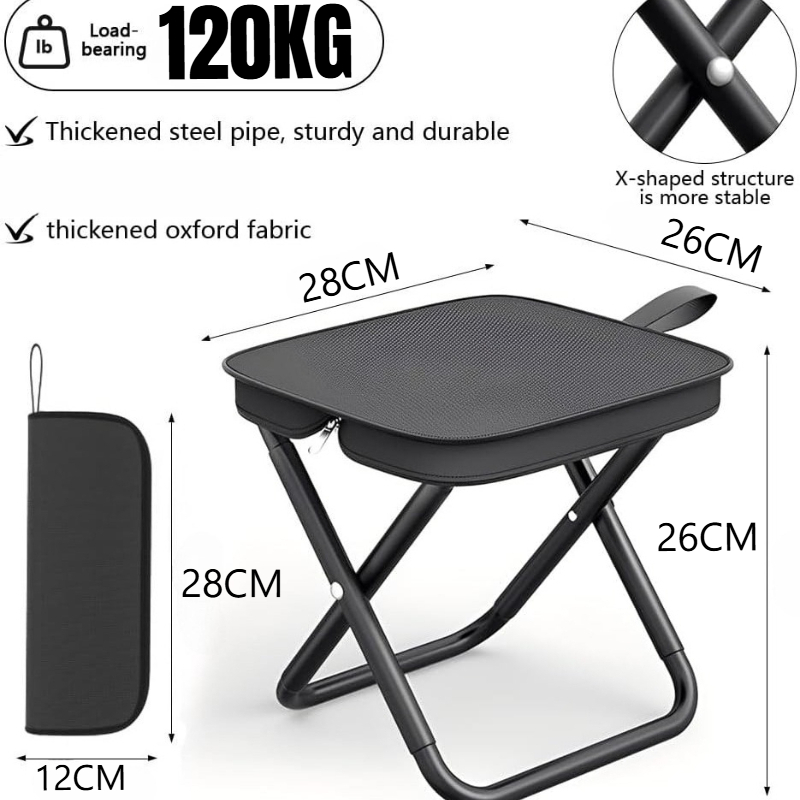 Taburete plegable portátil par - Outdoor Camping Activities For Adults reseña y precio