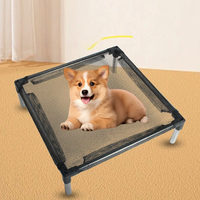 Cama para perros elevada con e - Outdoor Camping Couch reseña y precio