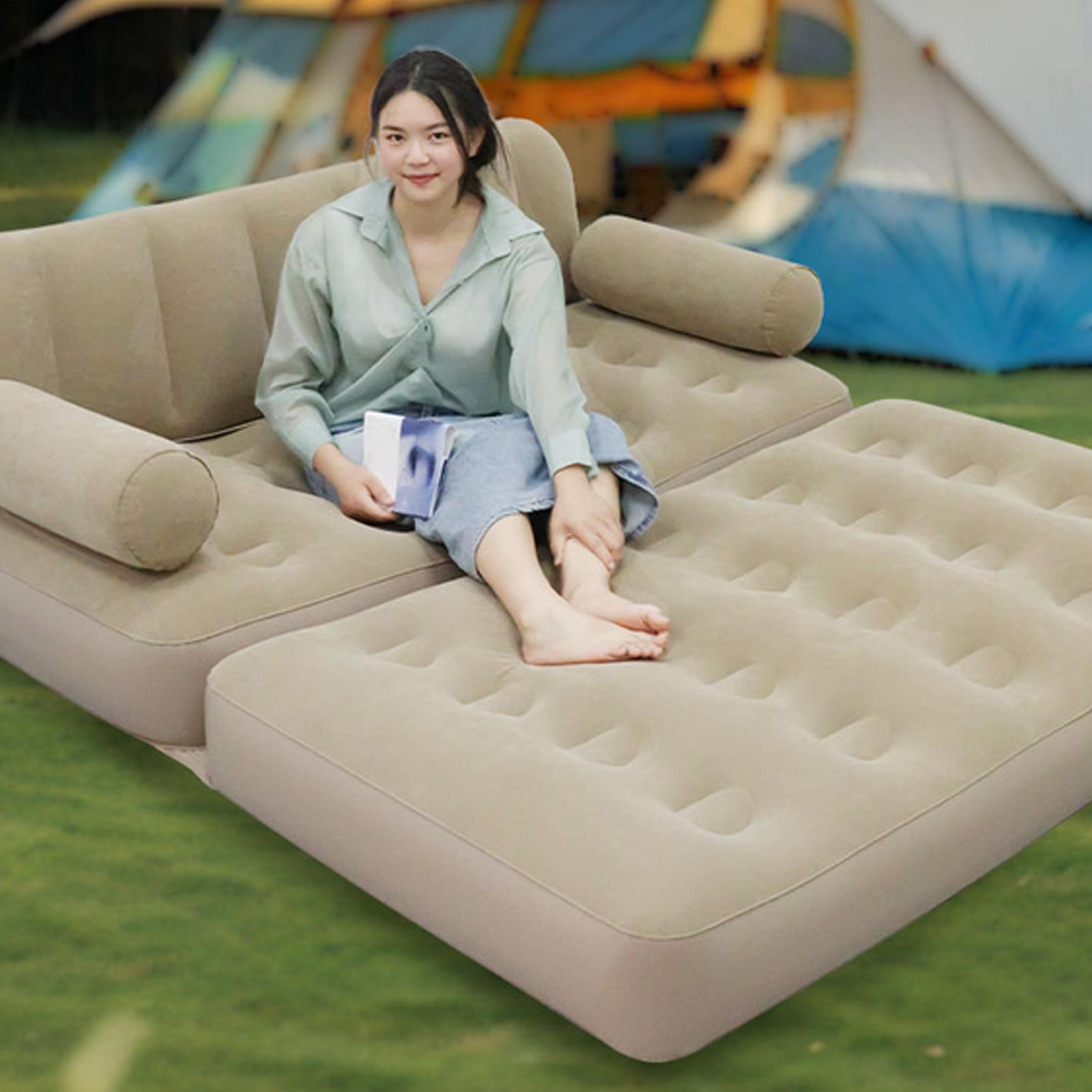 Sofá inflable con bomba de air - Outdoor Camping Couch reseña y precio