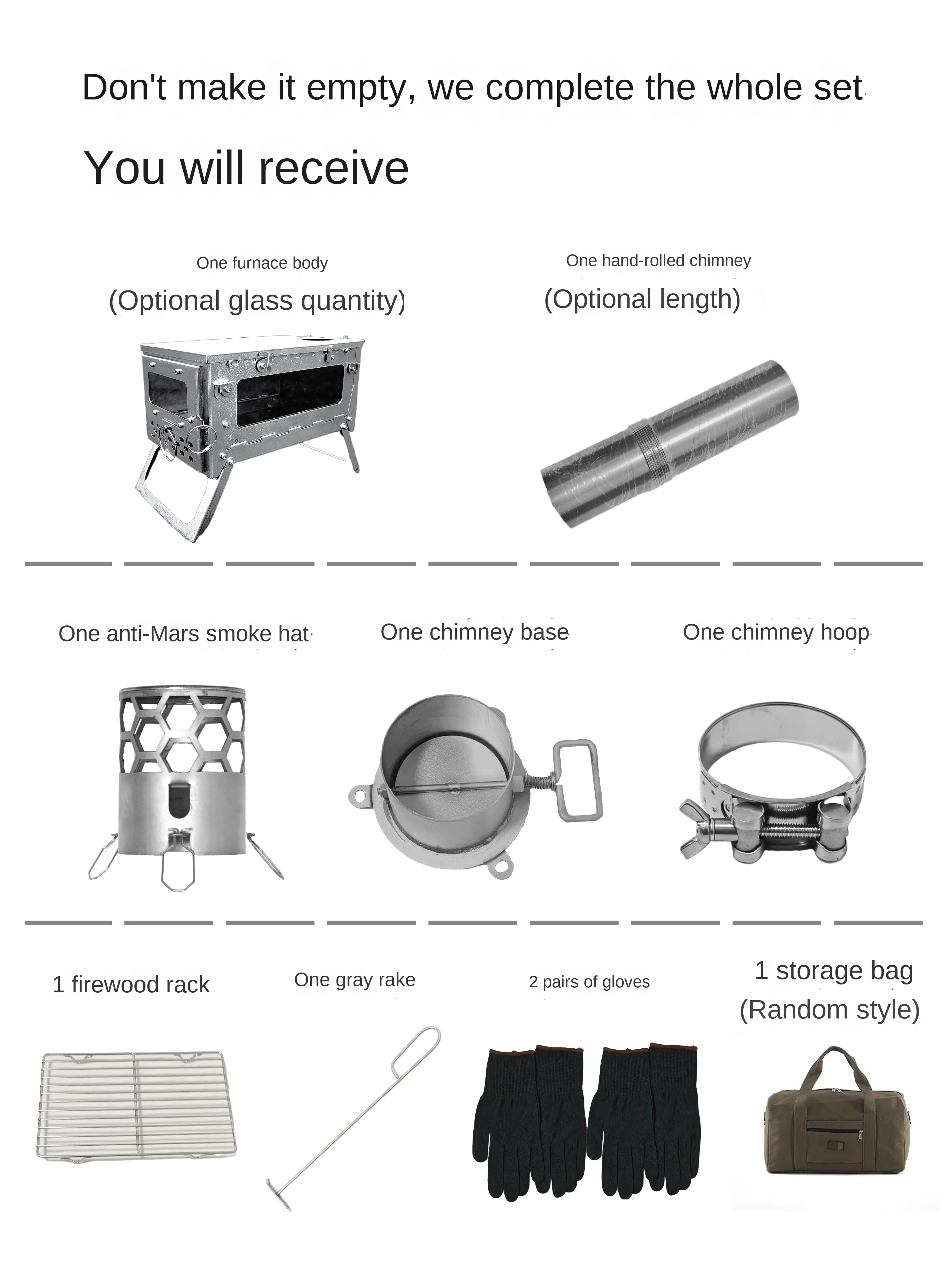 Estufa de leña plegable de ale - Outdoor Camping Gas Heater reseña y precio