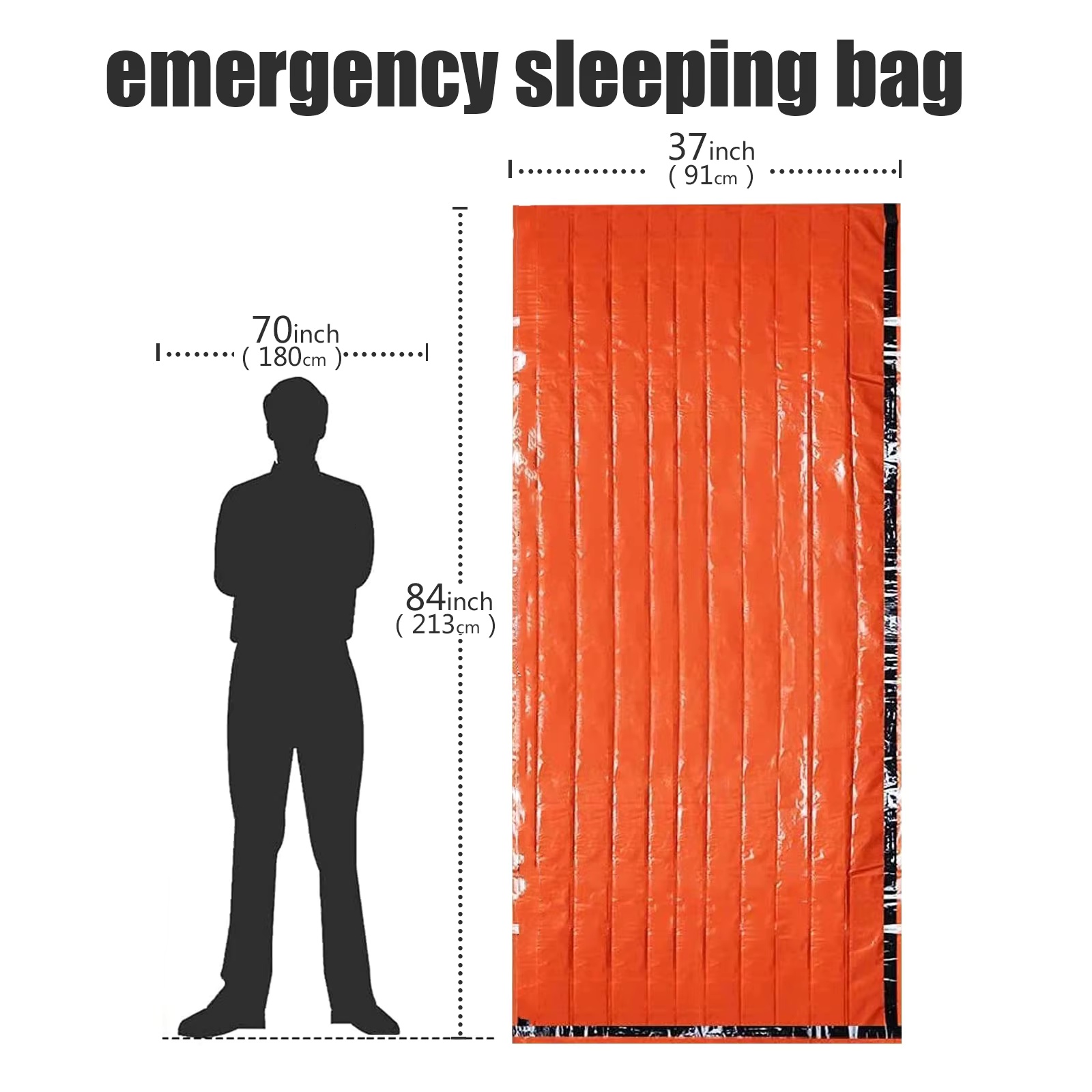 Saco de dormir de emergencia t - Outdoor Camping Activities For Adults reseña y precio