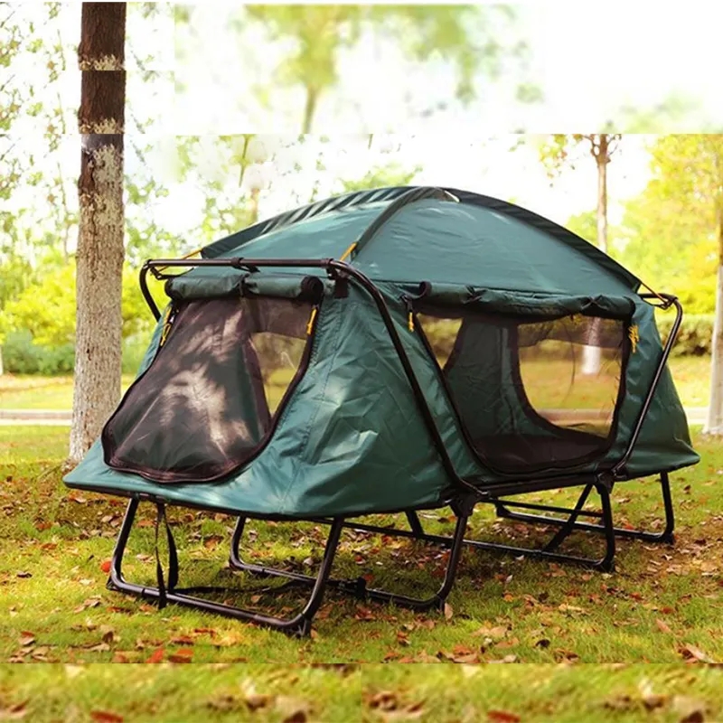 Cama de camping plegable grand - Outdoor Camping Cot reseña y precio