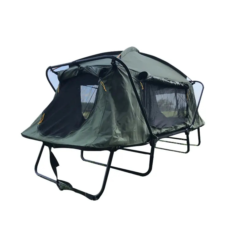 Cama de camping plegable grand - Outdoor Camping Cot reseña y precio