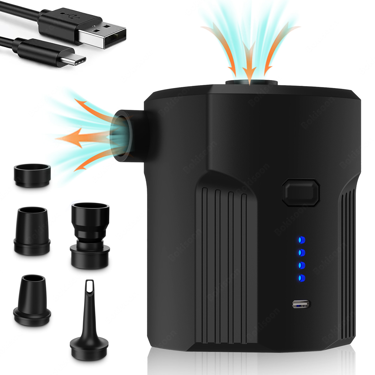 Bomba de aire eléctrica portát - Outdoor Camping Couch reseña y precio