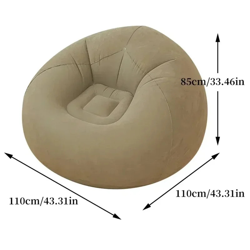 Sofás inflables grandes y cómo - Outdoor Camping Couch reseña y precio