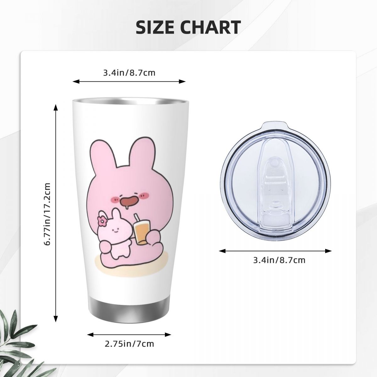 Asamimichaan Linda Taza Térmic - Vacuum Insulated Flask reseña y precio