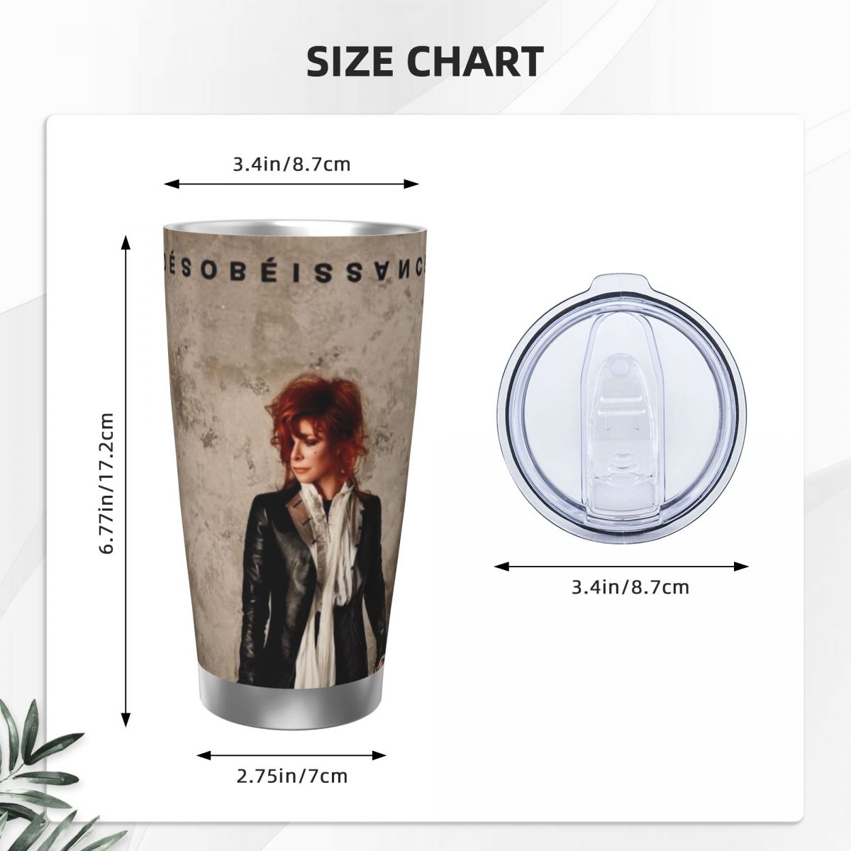 Mylene Farmer Nevermore - Taza - Vacuum Insulated Flask reseña y precio