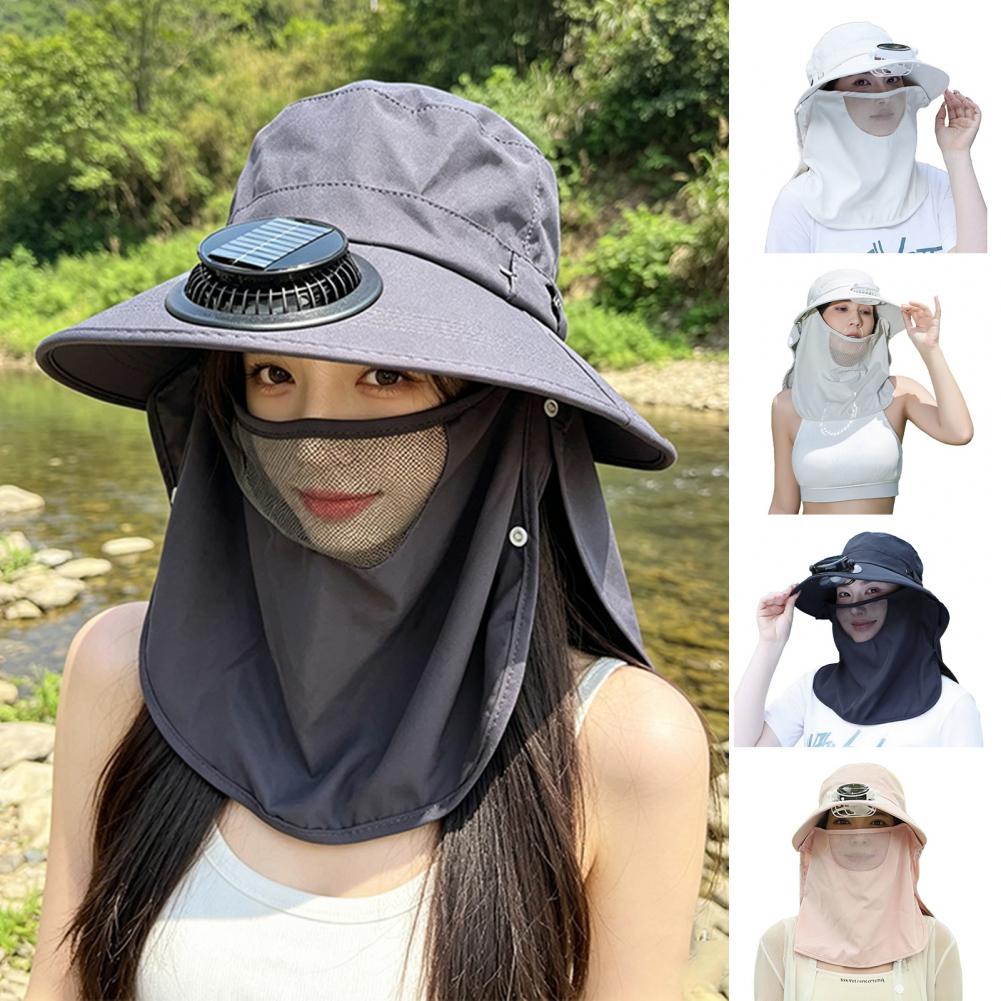 Sombrero Solar con Ventilador  - Outdoor Camping Activities For Adults reseña y precio