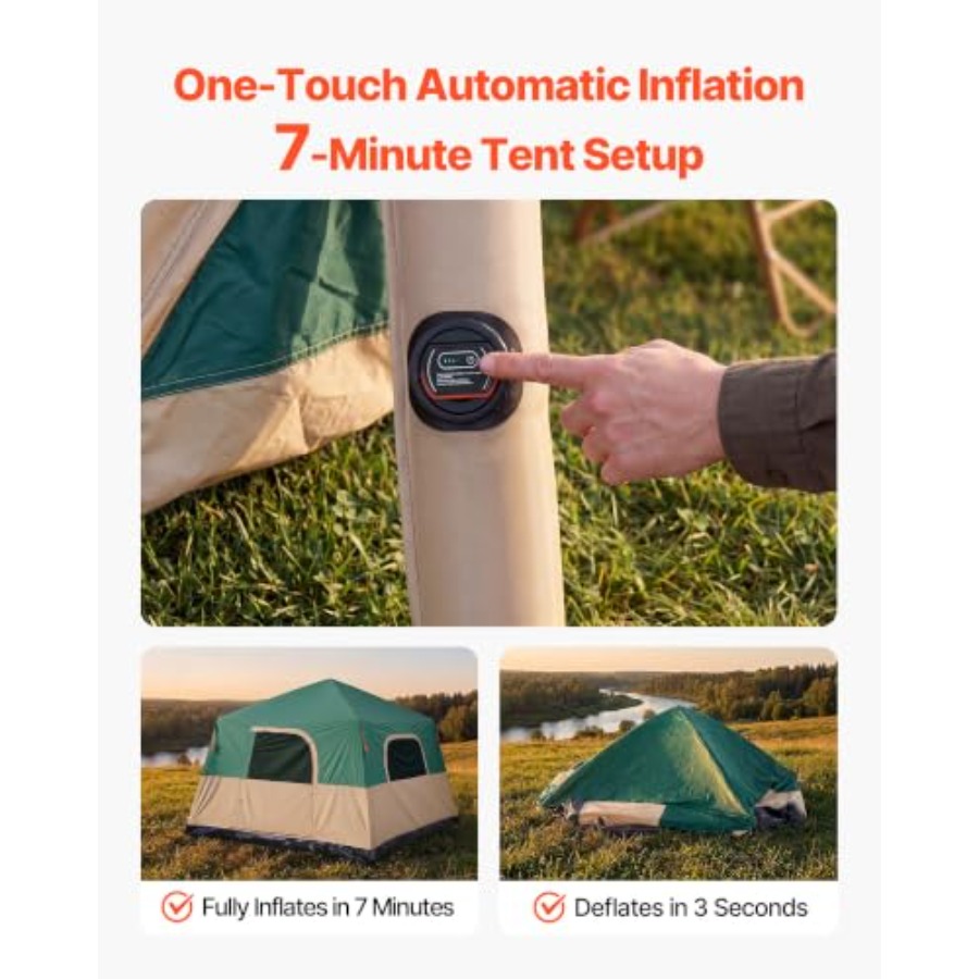 Carpa de camping para familias - Outdoor Camping On Youtube reseña y precio
