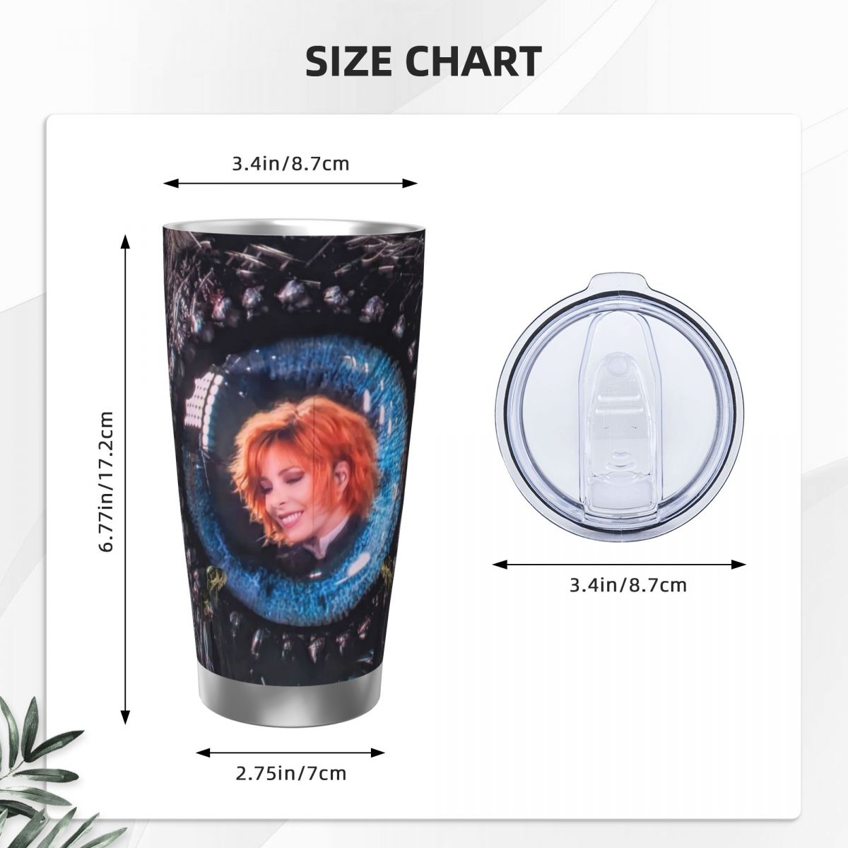 Mylene Farmer Nevermore - Taza - Vacuum Insulated Flask reseña y precio