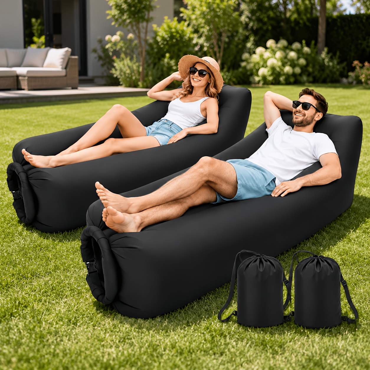 Sofá Inflable 4 en 1 – Tumbona - Outdoor Camping Couch reseña y precio