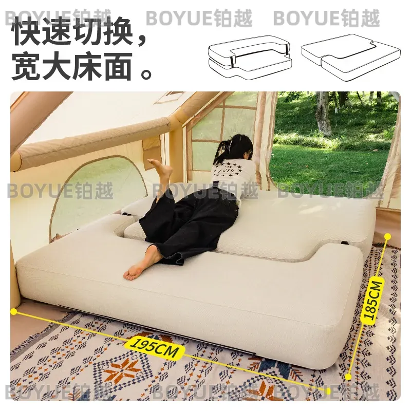Sofá Cama Inflable de Exterior - Outdoor Camping Couch reseña y precio
