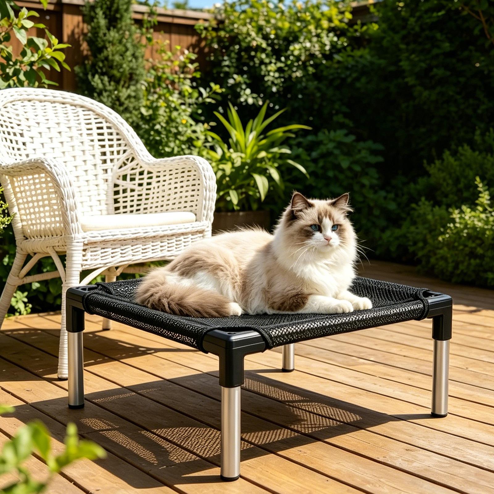 Cama Elevada para Perros, Mall - Outdoor Camping Cot reseña y precio