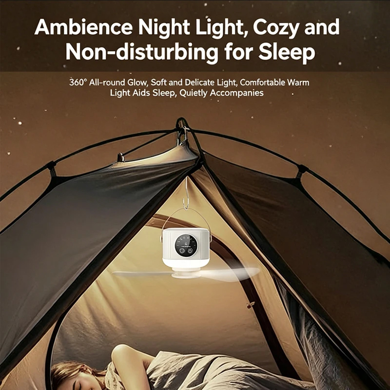 Ventilador de Techo Portátil R - Outdoor Camping Cot reseña y precio